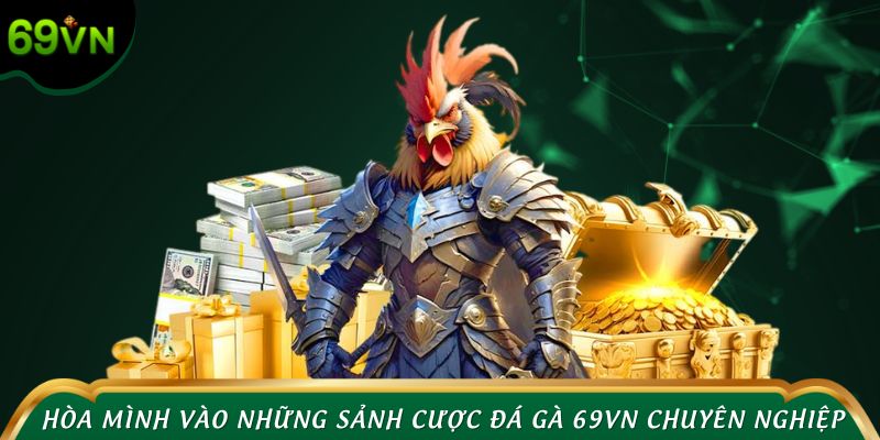 Hòa mình vào những sảnh cược đá gà 69VN chuyên nghiệp, đẳng cấp
