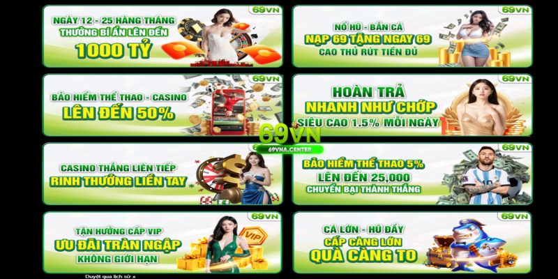 Ngập tràn khuyến mãi đầy hấp dẫn cho thành viên